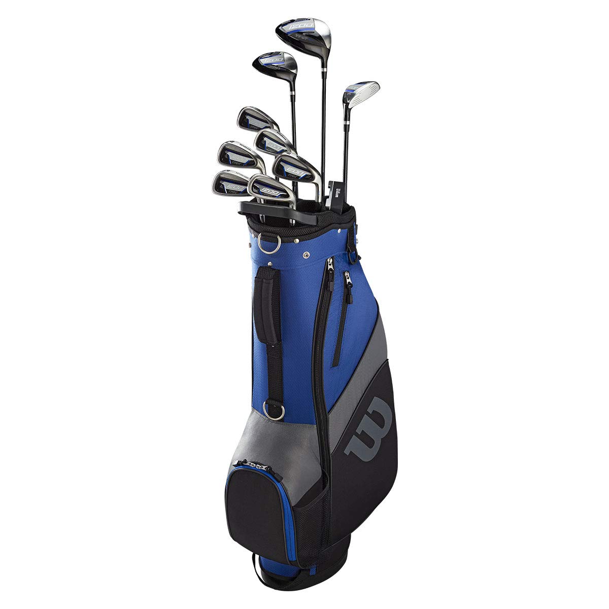 WILSON 1200 TPX Herren Golf Komplettset, Rechtshand, Stahl- & Graphitschäfte