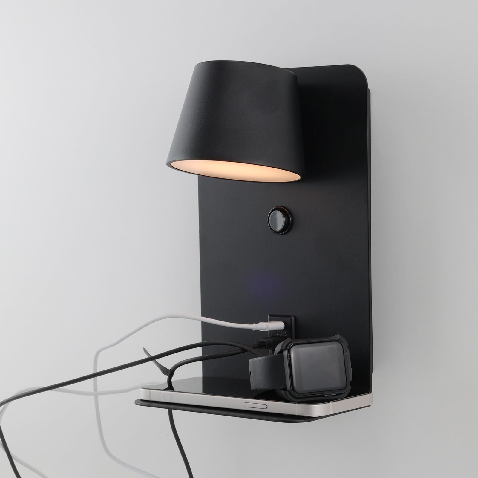 Aplique De Pared Interior LED, 10 W, Redondo Y Moderno, 3 Temperaturas De Color 3000 K 4000 K 6000 K Blanco 97031115