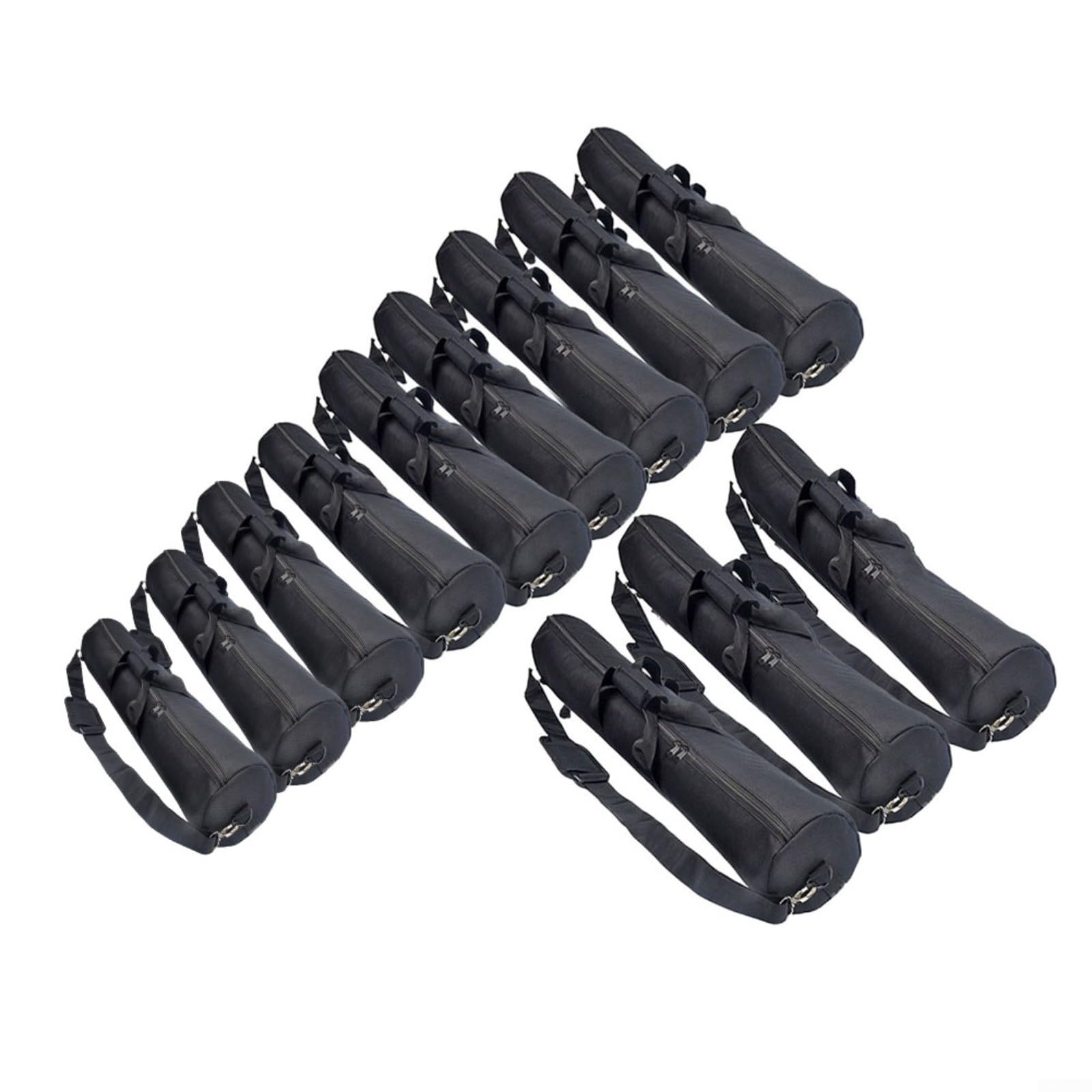 Sac de transport portable pour trépied, étanche, léger, 70-120 cm, noir, unisexe, décontracté/sportif, fermeture à glissière, poche extérieure, bandoulière, coque souple, sac pour trépied