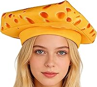 Cheesecake Hat - Realistic Soft Foam Novelty Headwear for Kids & Adults, Party Cosplay Festival Costume Prop