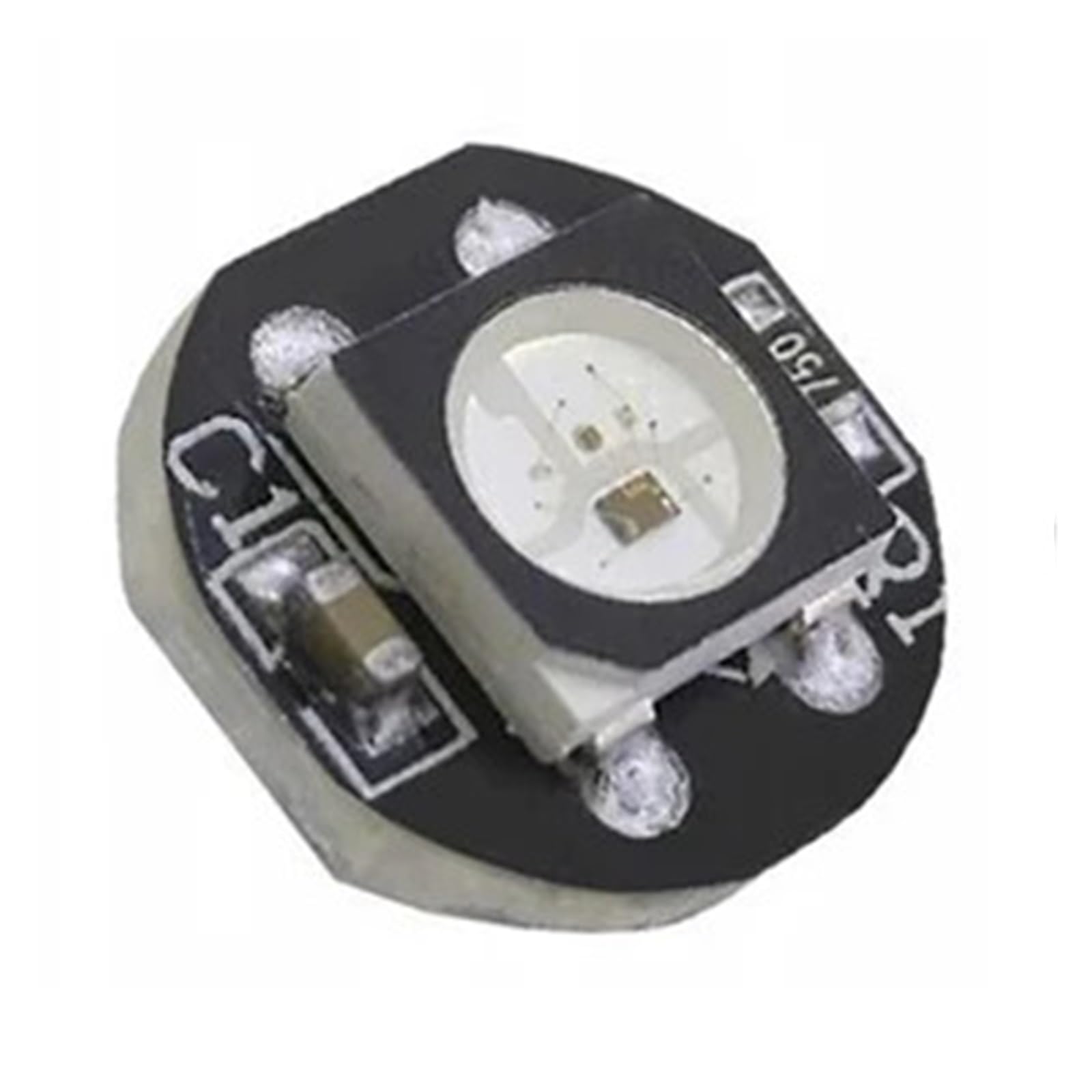 100~1000pcs WS2812B LED Chip with Heatsink Board Black/White PCB DC5V WS2811 IC 5050 SMD RGB LED SK6812 RGBW RGBNW RGBWW(Nero,1000pcs)