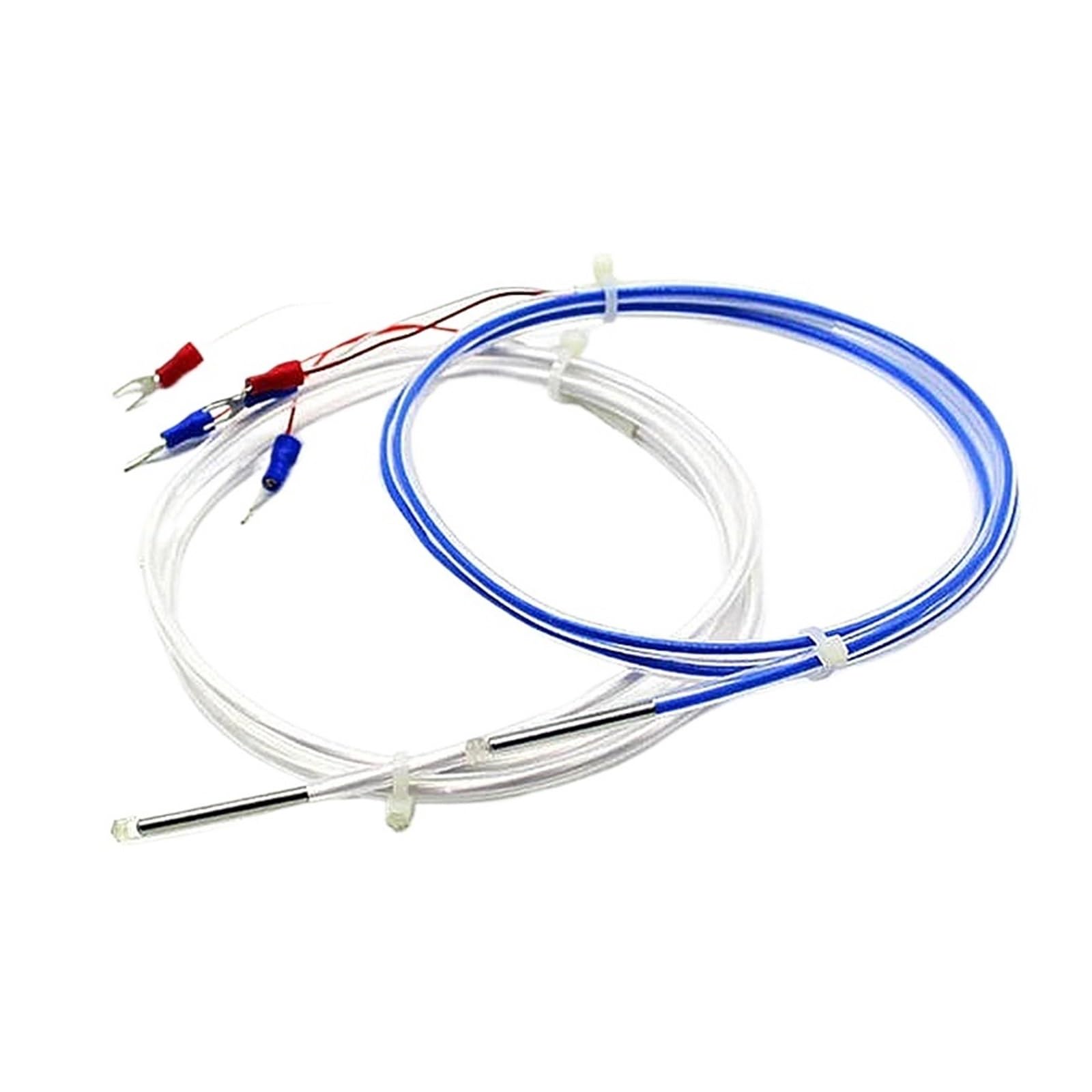 Sensor K 5m termopar industrial impermeable PTFE anticorrosión para control de temperatura 7