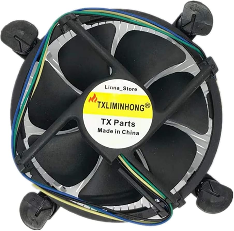 heatsink and CPU Fan for Intel i3/i5/i7 lga 115x 1150 1151 1155 1156 Series E97379-003 D34223–001 D75716 D95263 E18764 E33681–001 E97375 E97378–001 CNDP751K50 DTC-DAB16 4-PIN 3.5-Inch Fan