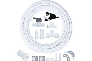 PEX Refrigerator Water Line Kit: Essential for Crisp, Clean Ice and Refreshing Water