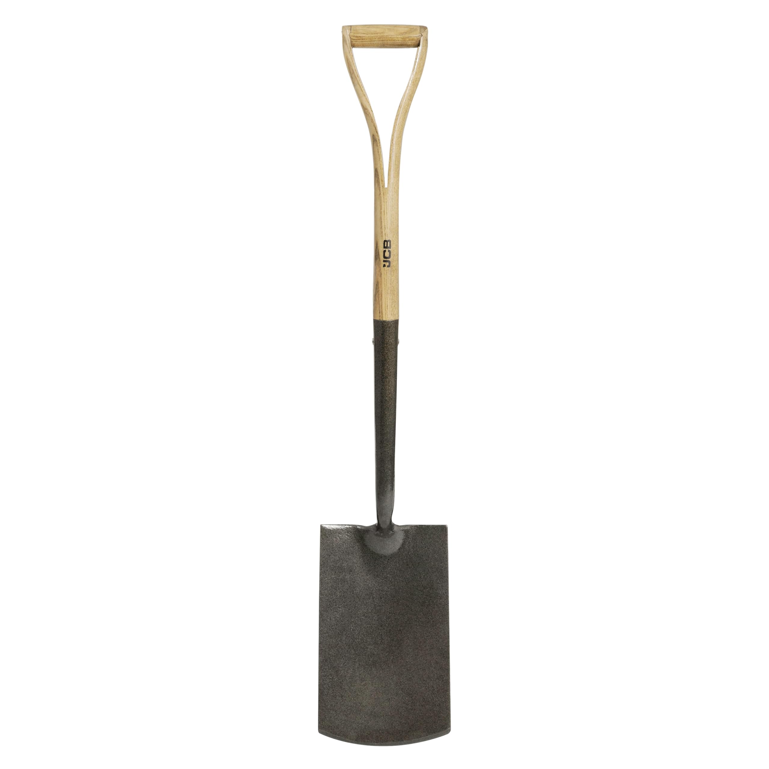 Jcb Clear 120 X 250Mm Heritage Garden Spade, Heavy - Duty Steel Blade, Ash Wood Split Yd Handle Contractor & Landscaping Tools - Lifetime Warranty