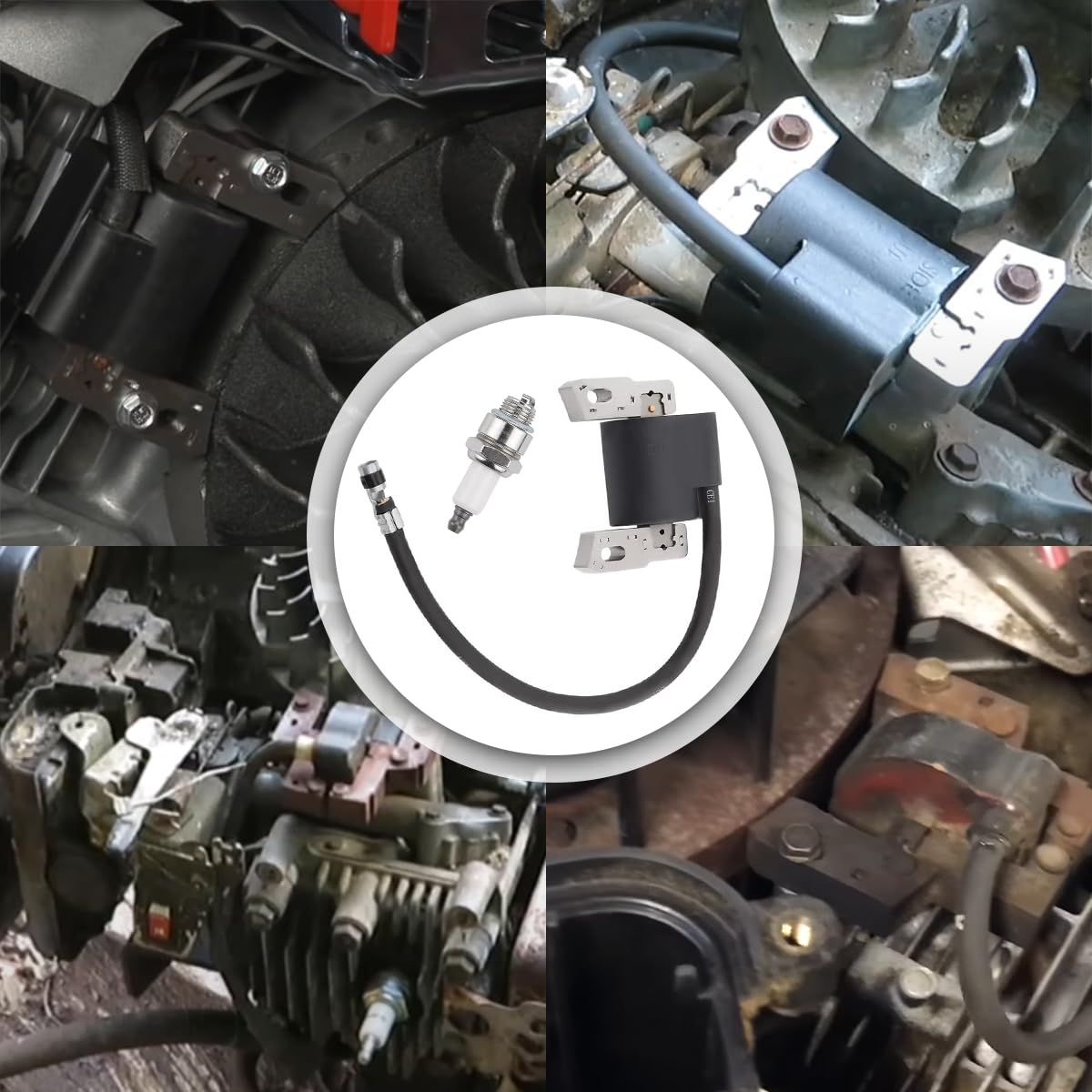 ZAMDOE Modulo bobina di accensione 590454 per motori Briggs & Stratton serie 692605, 802574, 790817, 799381, 493237, 591932, 099XXX, 120K02, 120H07, 120T02