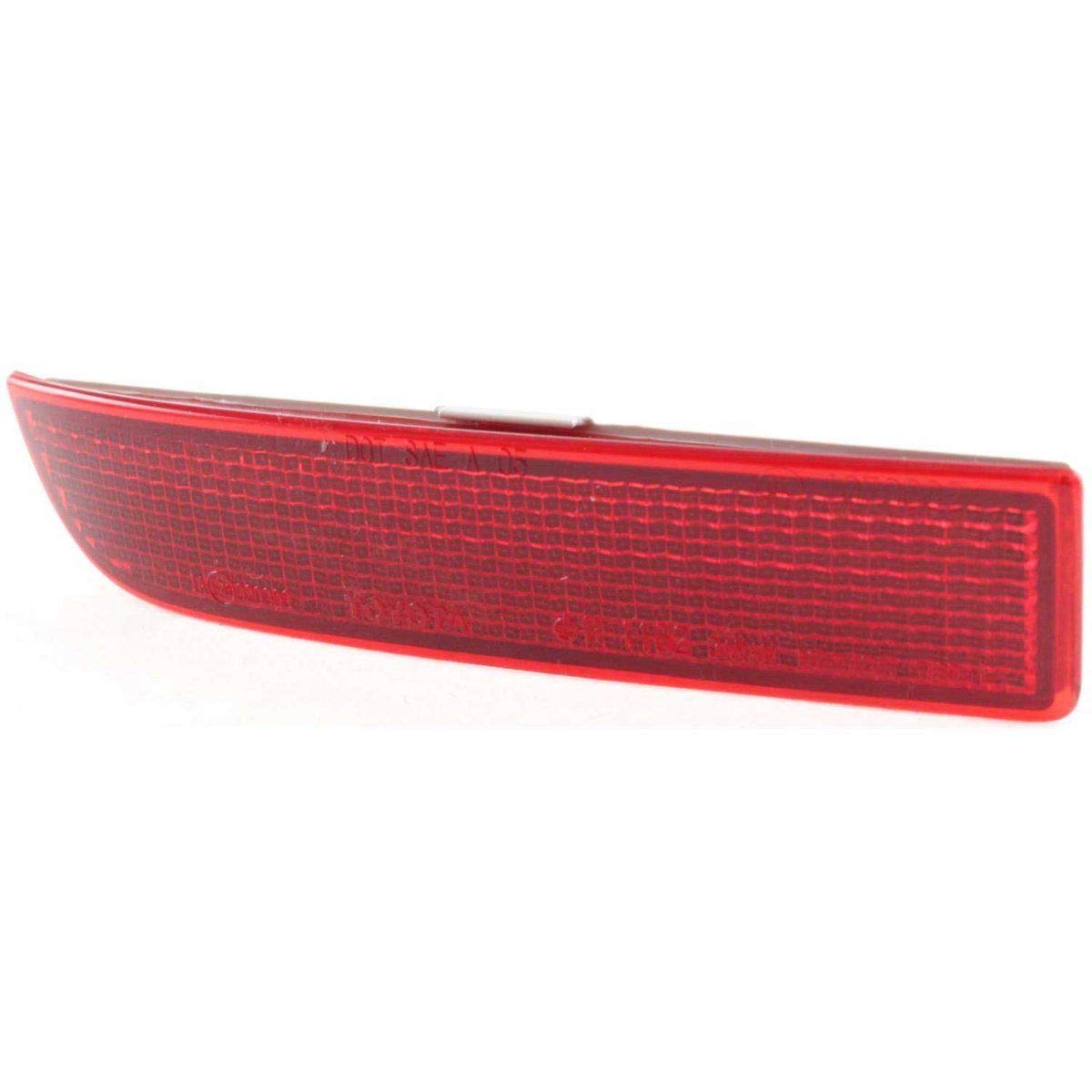 FITRITE AUTO PARTS New Rear Left Driver Side Bumper Reflector For 2006-2012 Toyota RAV4, 2008-2014 Scion XD TO2830102 8192013022