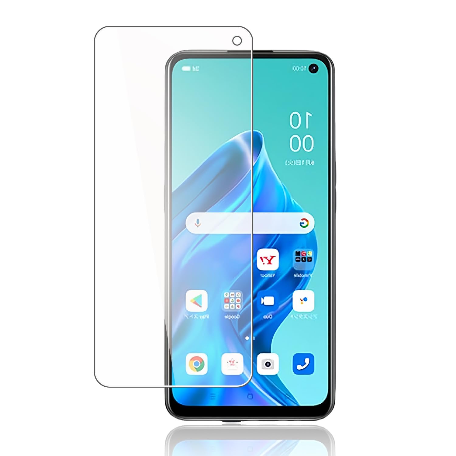 Amazon.co.jp: 【1枚セット】OPPO Reno5 A ガラスフィルム ケースに