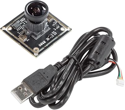 Arducam 16MP كاميرا USB واسعة الزاوية للكمبيوتر المحمول ، 1 / 2.8 "CMOS IMX298 Mini UVC USB2.0 4K كاميرا ويب مع ميكروفون ، مع كابل 3.3 قدم / 1 متر