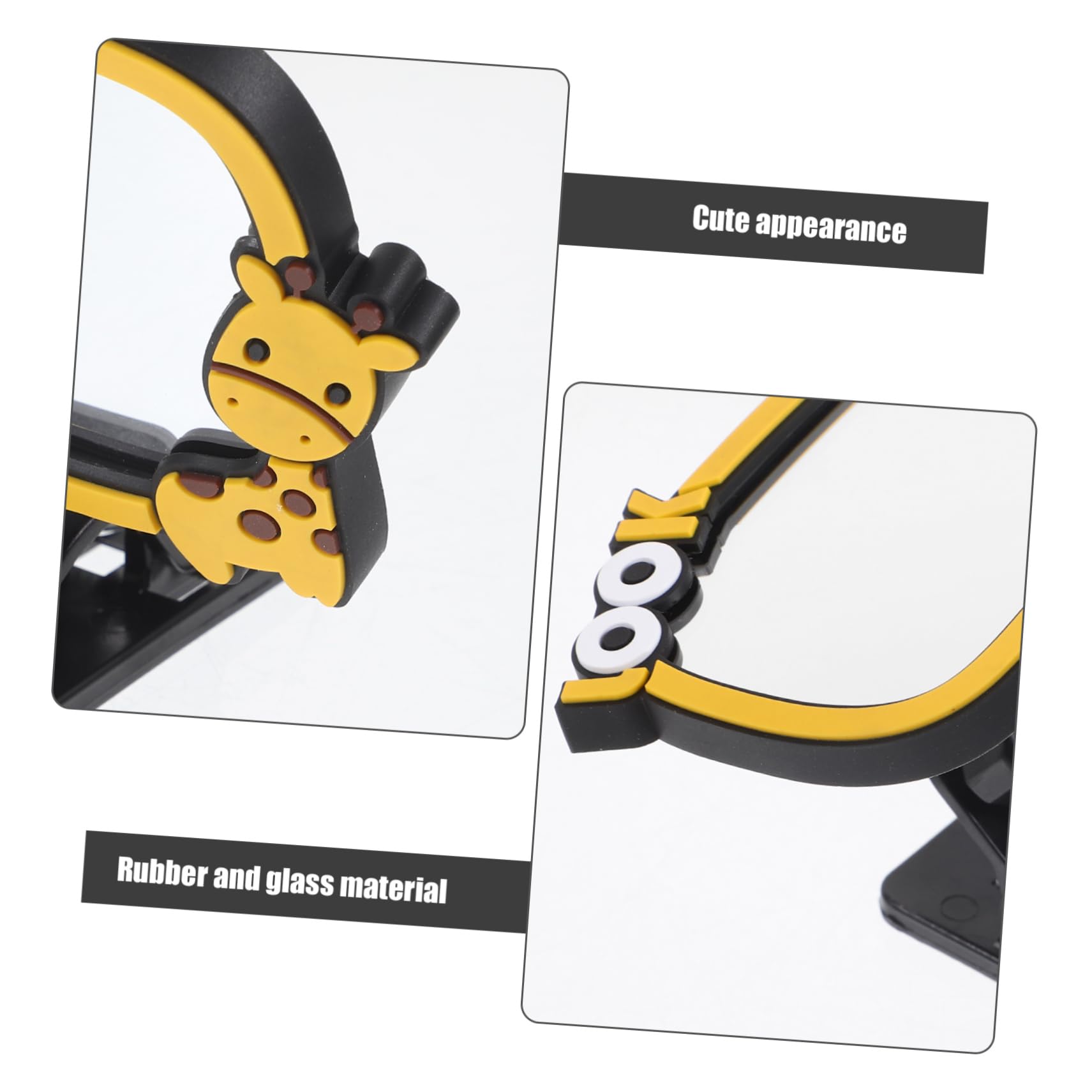 Kisangel 4 Espejos Retrovisores Interiores Y Exteriores Para De Asiento De Espejos Retrovisores Para Espejo Infantil Espejo Retrovisor De Goma