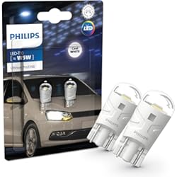Foco Nissan Terrano Philips Ultinon Pro3100 LED T10 foco de señalización para automóvil (W5W), 6.500K cool white