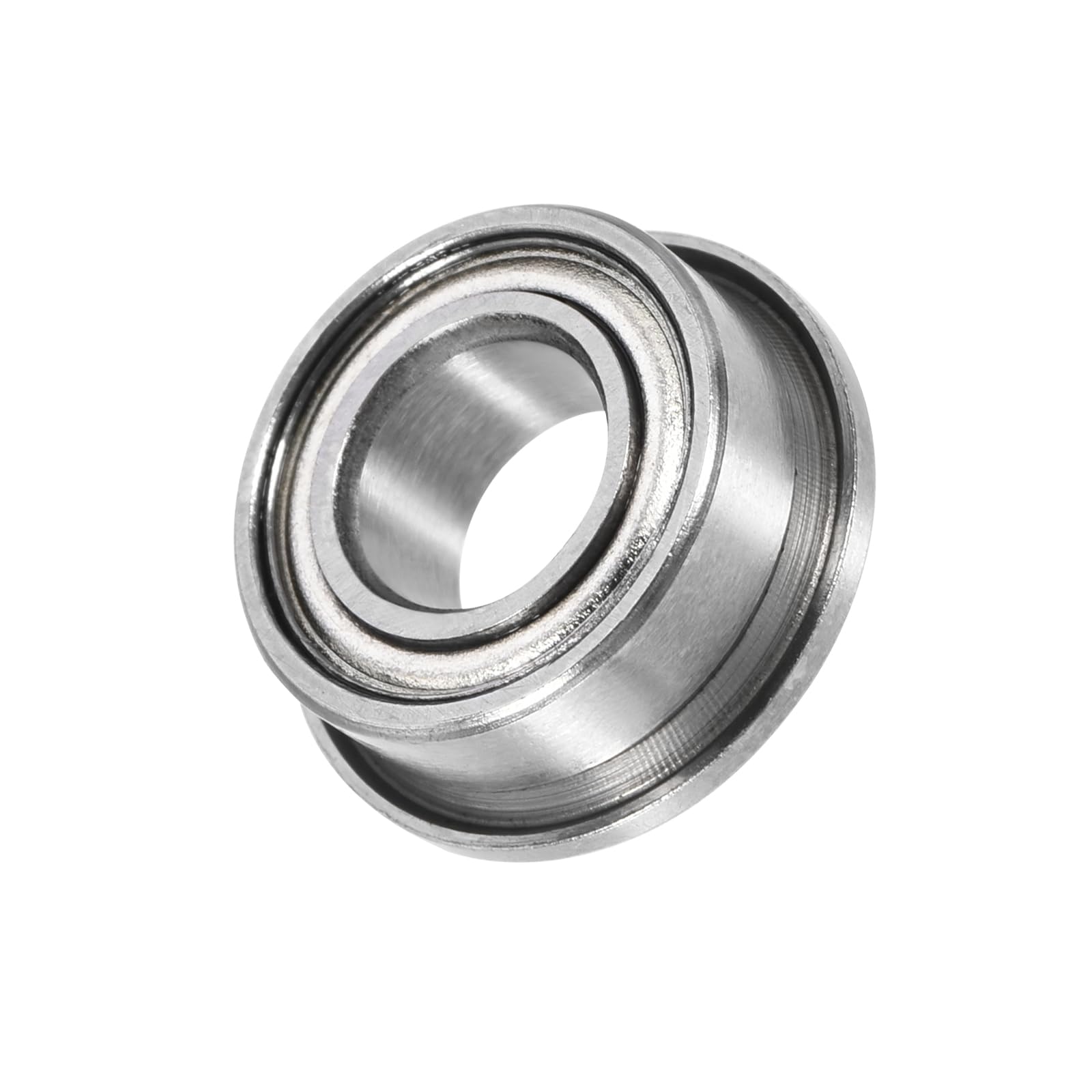 Roulements à Billes à Bride MF105ZZ - Lot De 5, Dimensions 5x10x4 Mm (diamètre Bride 11.2 Mm), Pour Micro-moteurs, Matériel De Bureau