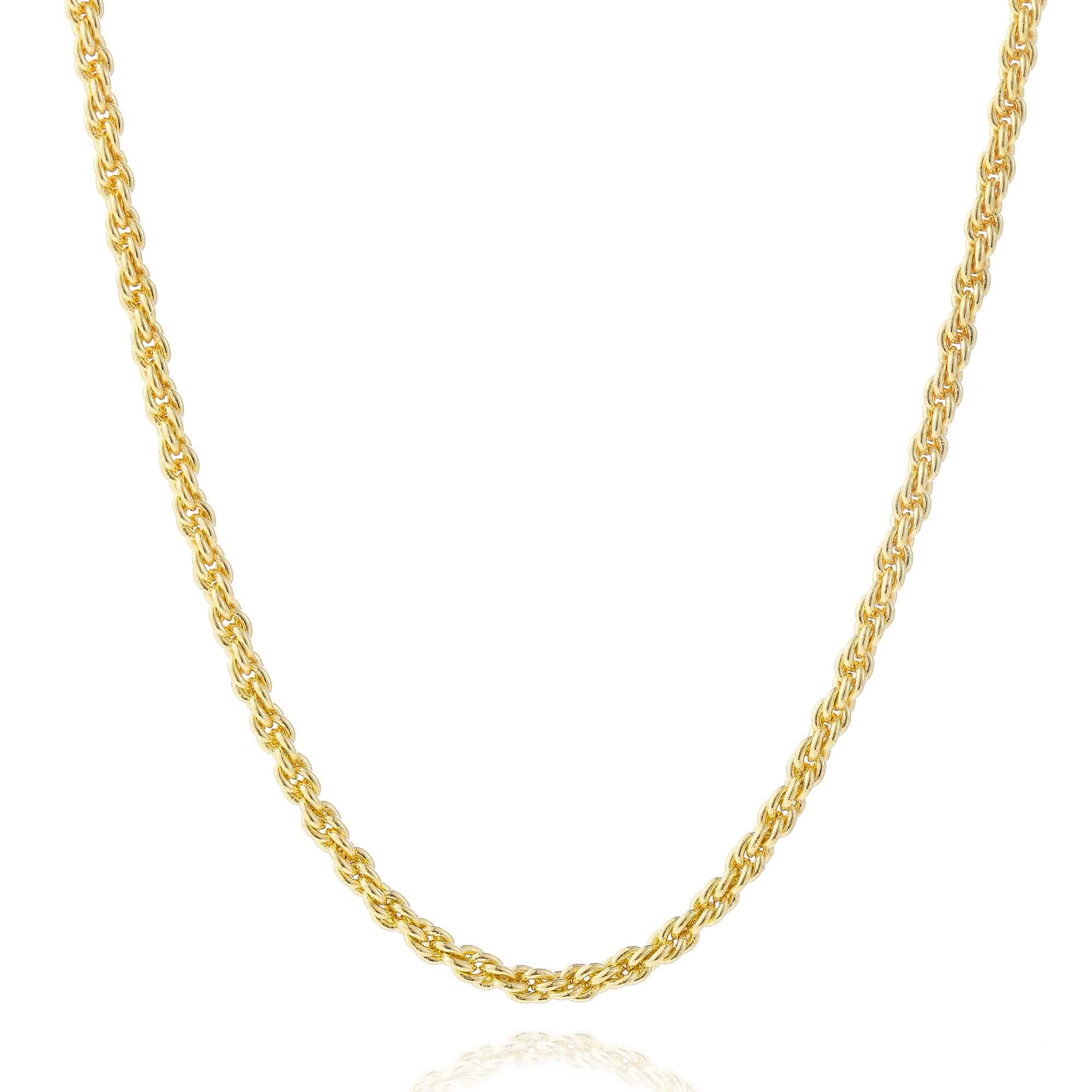 NUZON 14K Gold Plated Chain Choker Necklace for Women 16’’ Layering Jewelry 3MM/5MM Herringbone / Gold Ball Beaded / Paperclip / Tennis / Cuban / Heart / CZ Station Chain Necklace, Dainty Jewelry Gift
