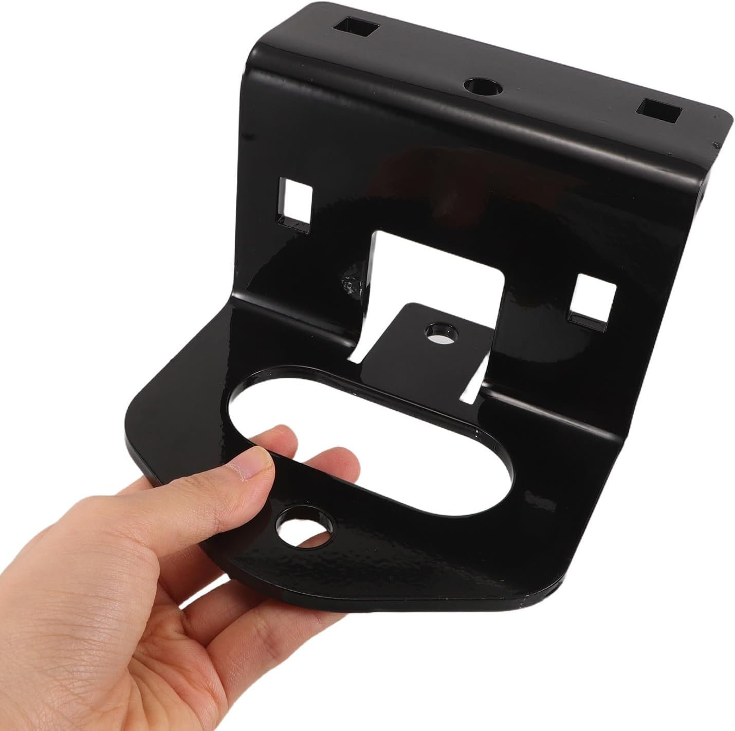 1 Set Lawn Mower Trailer Hitch Attachment Zero Turn Mower Trailer Tow Hitch with Screws Mounting Hardware for Lawn Tractors