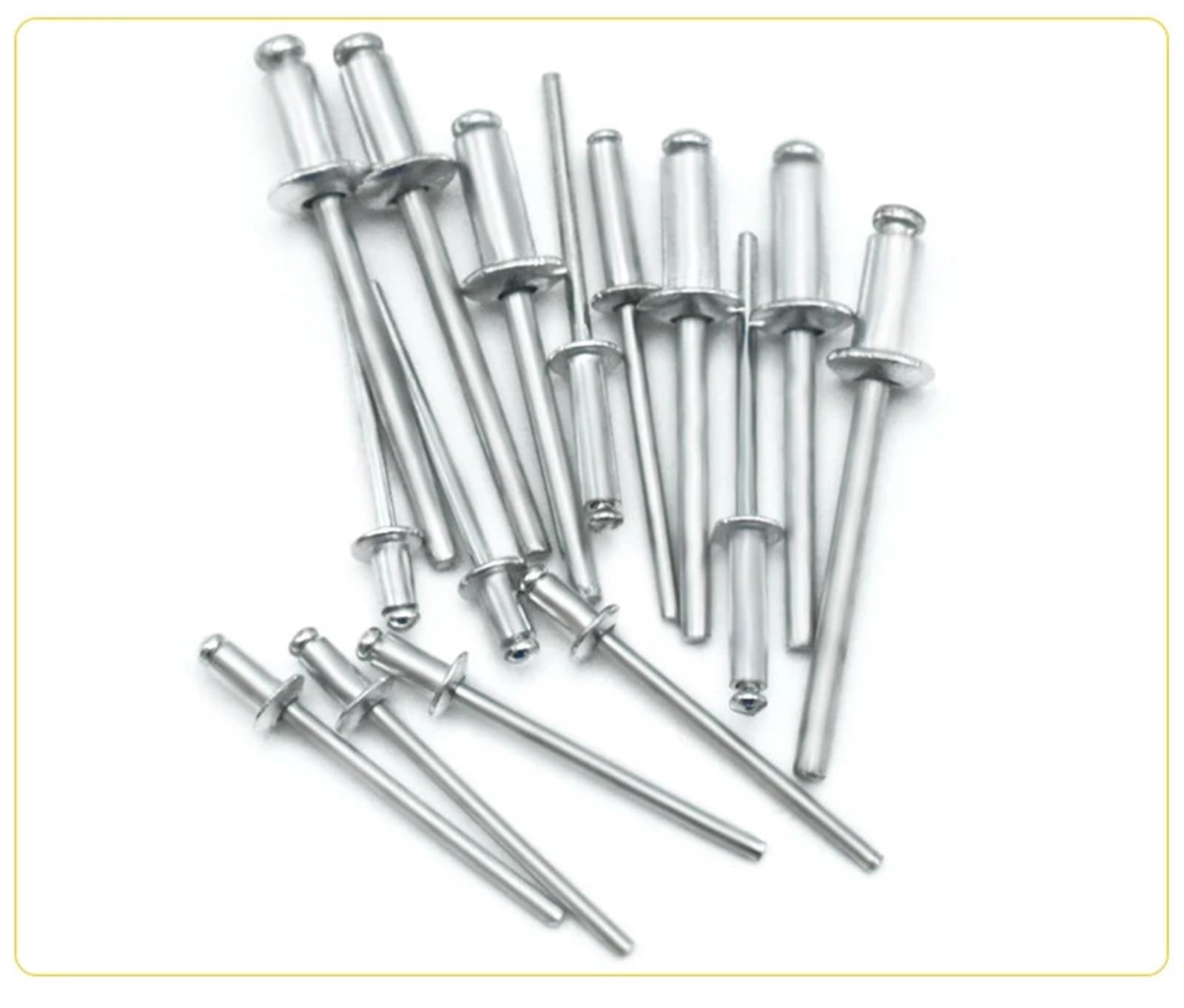 Kit surtido de remaches ciegos de aluminio de 1/8 5/32 3/16 pulgadas para
