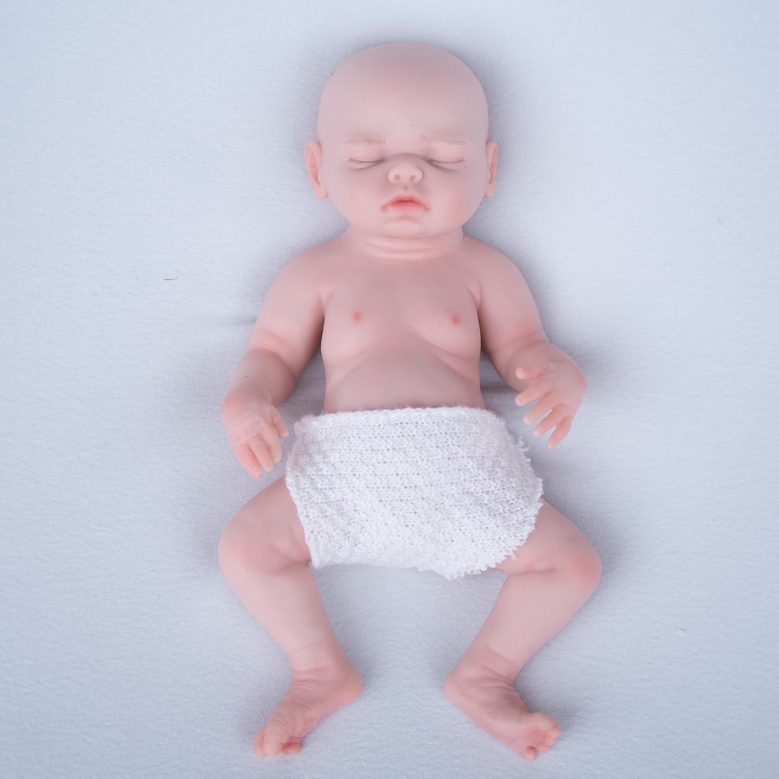 Sil-Gel Mall Full Silicone Baby Doll Girl - 16 inch Realistic Reborn Baby Dolls, Christmas and Birthday Gifts for Girls and Doll Collectors