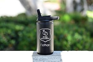 Personalized Ring Security Black Tumbler: A Timeless Token of Love