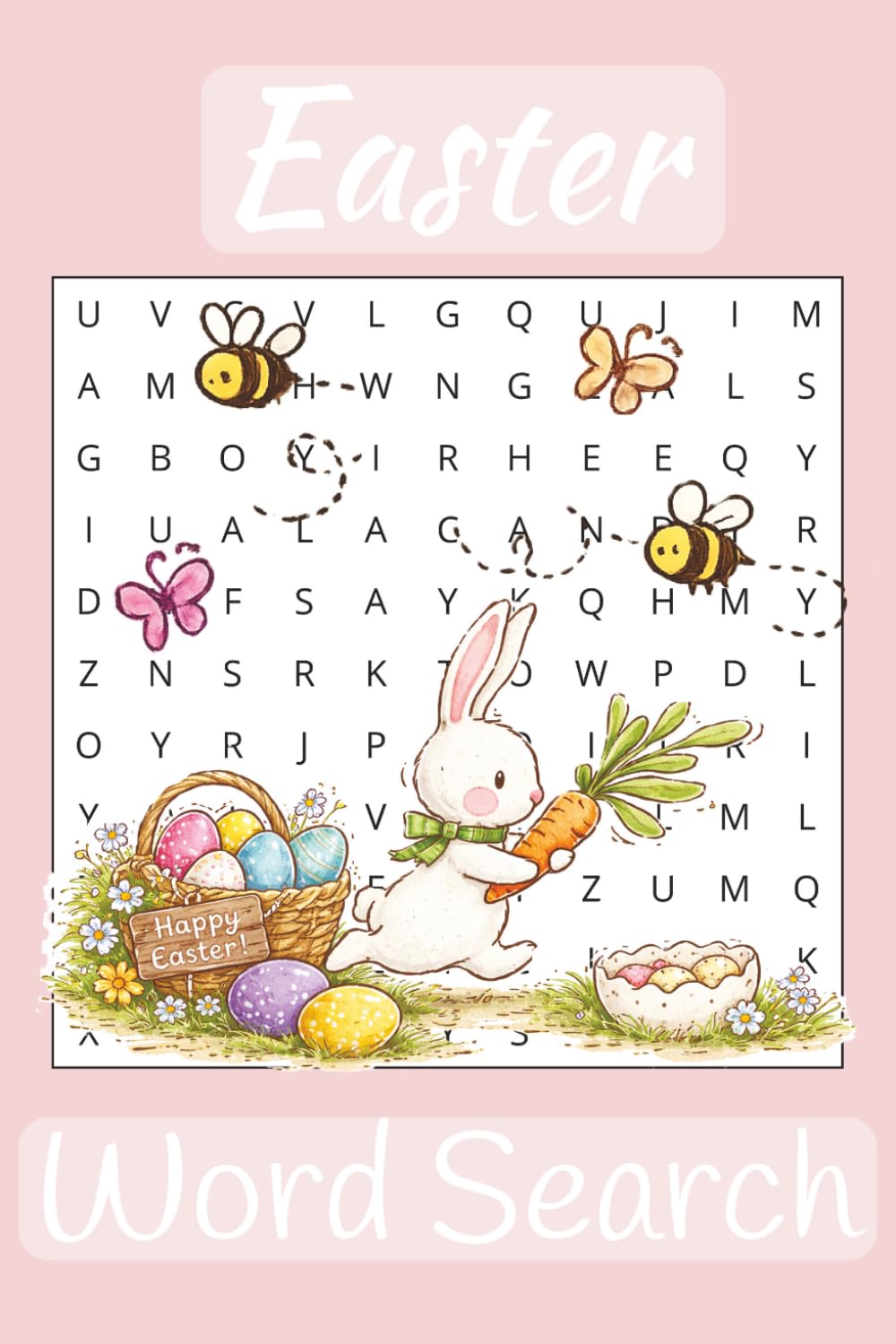 Easter Word Search: 55 Fun & Festive Easter-Themed Word Search Puzzles for All Ages