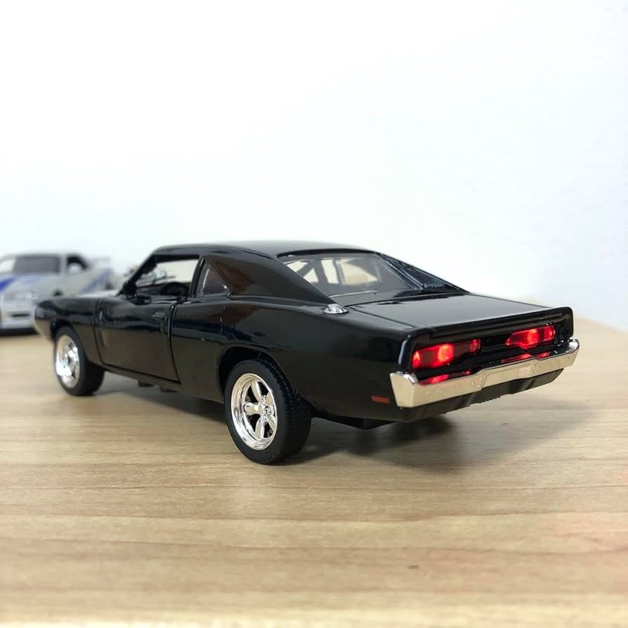 Amazon.co.jp: 1/32 ダッジ チャージャー ミニカー 黒 ワイルド