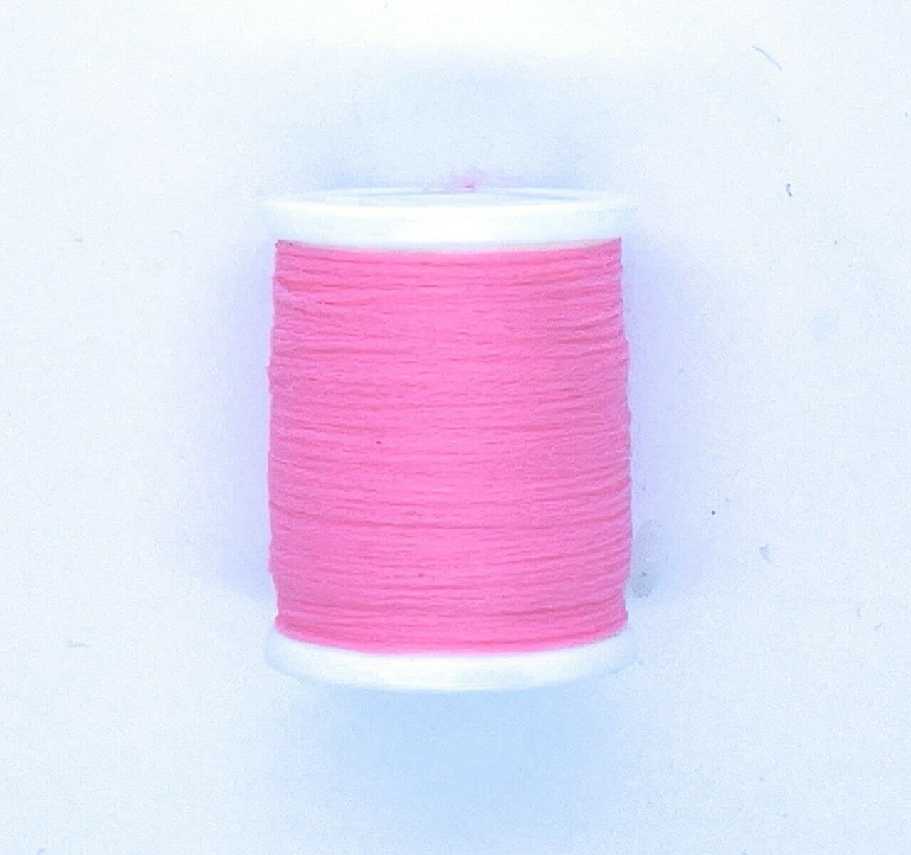 Olax Fly Tying Poly Dub Spools, Dubing, 9 Colour Options, Fly Dressing, 120/D, Buy 3 get 3 free (Light Pink)