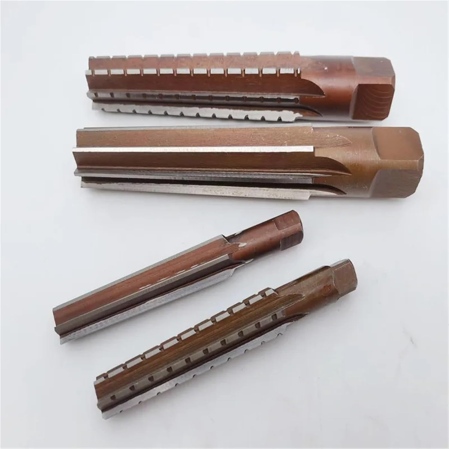 Taper Reamer MT0-MT5,9Crsi Precision Reamer and Coarse Reamer, Used for Manual Tools for Milling Precision Machining Tools