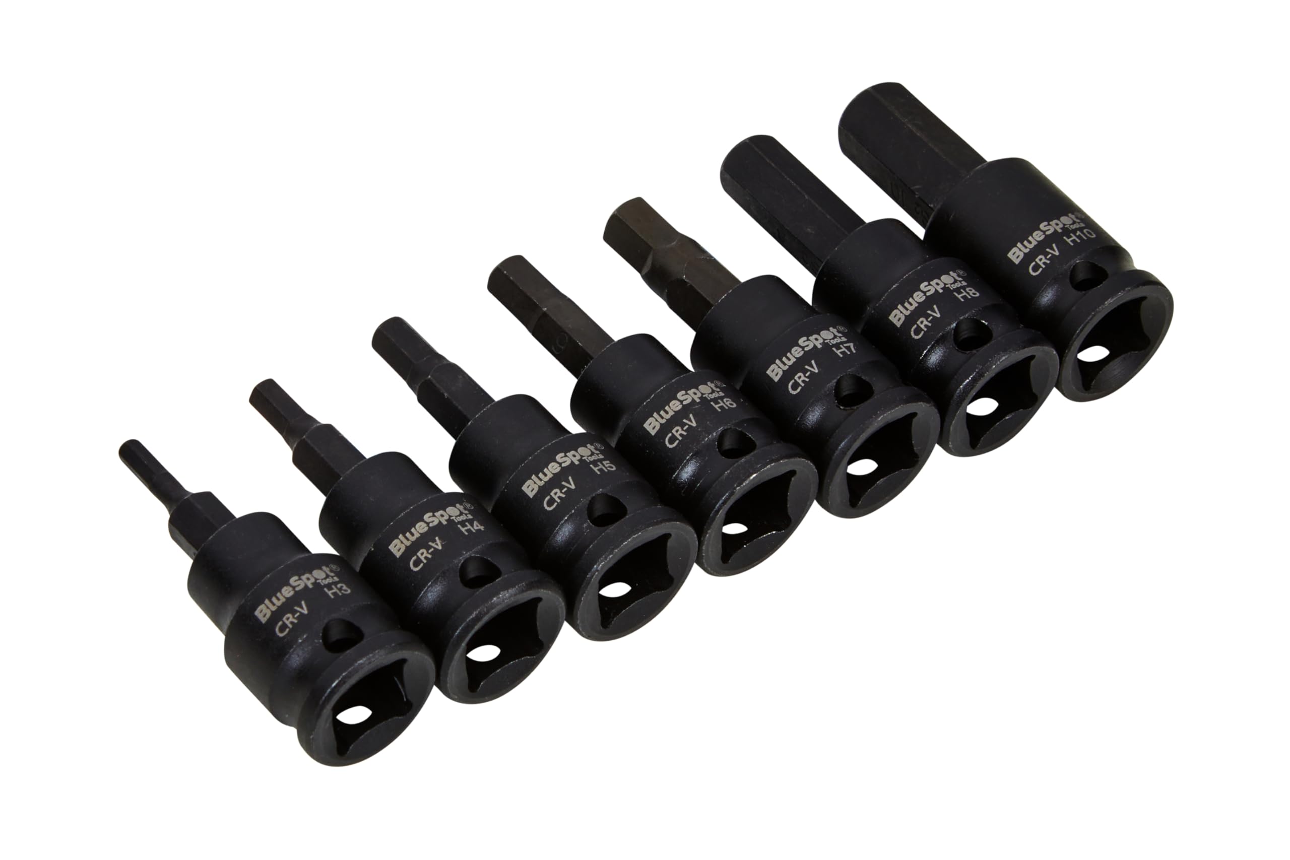 TRMLBE 3-teilig Schlagschrauber 17mm/19mm/21mm 1/2 Zoll Nüsse Mit Farbkodierung Schlagschrauber
