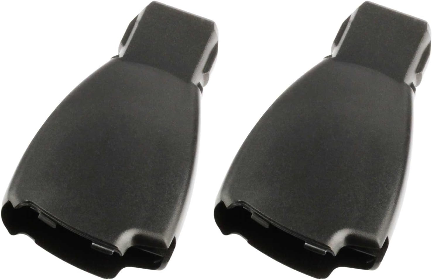 Key Fob Keyless Entry Remote Shell Case & Pad fits C Class, CLK, CLS, E Class, G Class, SLK Class, AMG, Set of 2