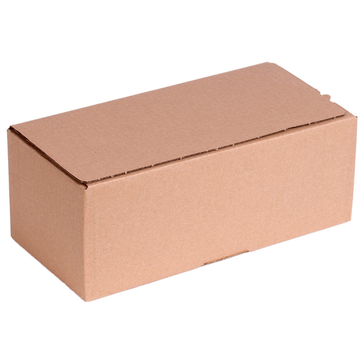 smiley pack 60 Stück Automatikboden Karton 315 x 155 x 120 mm Fix Aufrichtekarton mit Selbstklebeverschluss und Aufreißfaden Versandschachtel Versandkarton Verpackungskarton Versandbox