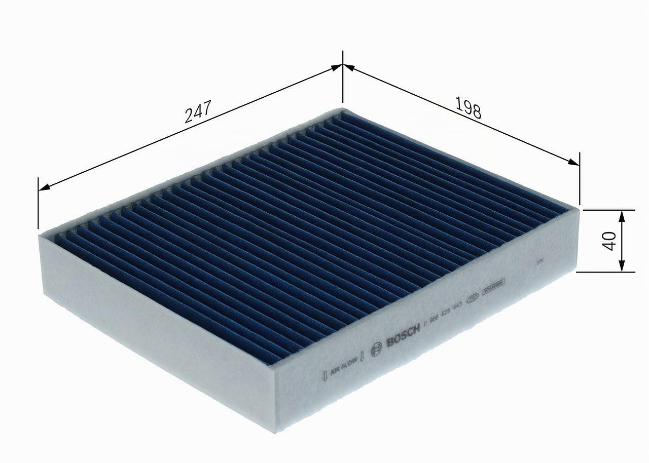 Bosch FILTER+pro Filtro Abitacolo A8643 - Filtro di Ricambio