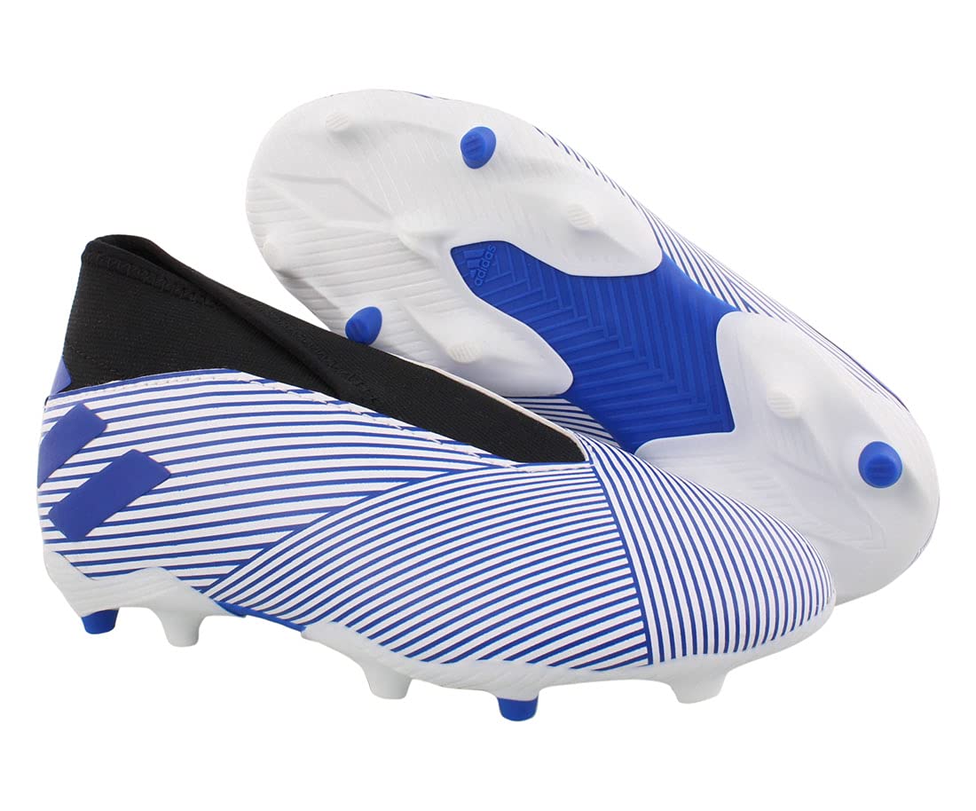 adidas Nemeziz 19.3 Ll Fg Boys Shoes Size 11, Color: White/Royal