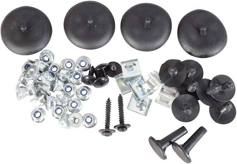 FREEMOTOR802 Running Boards Fits 2006-2011 Mercedes-Benz W164 ML-Class, OE Factory Style Black Silver Aluminum Side Steps Nerf Bars Side Rails 2PCS Pair