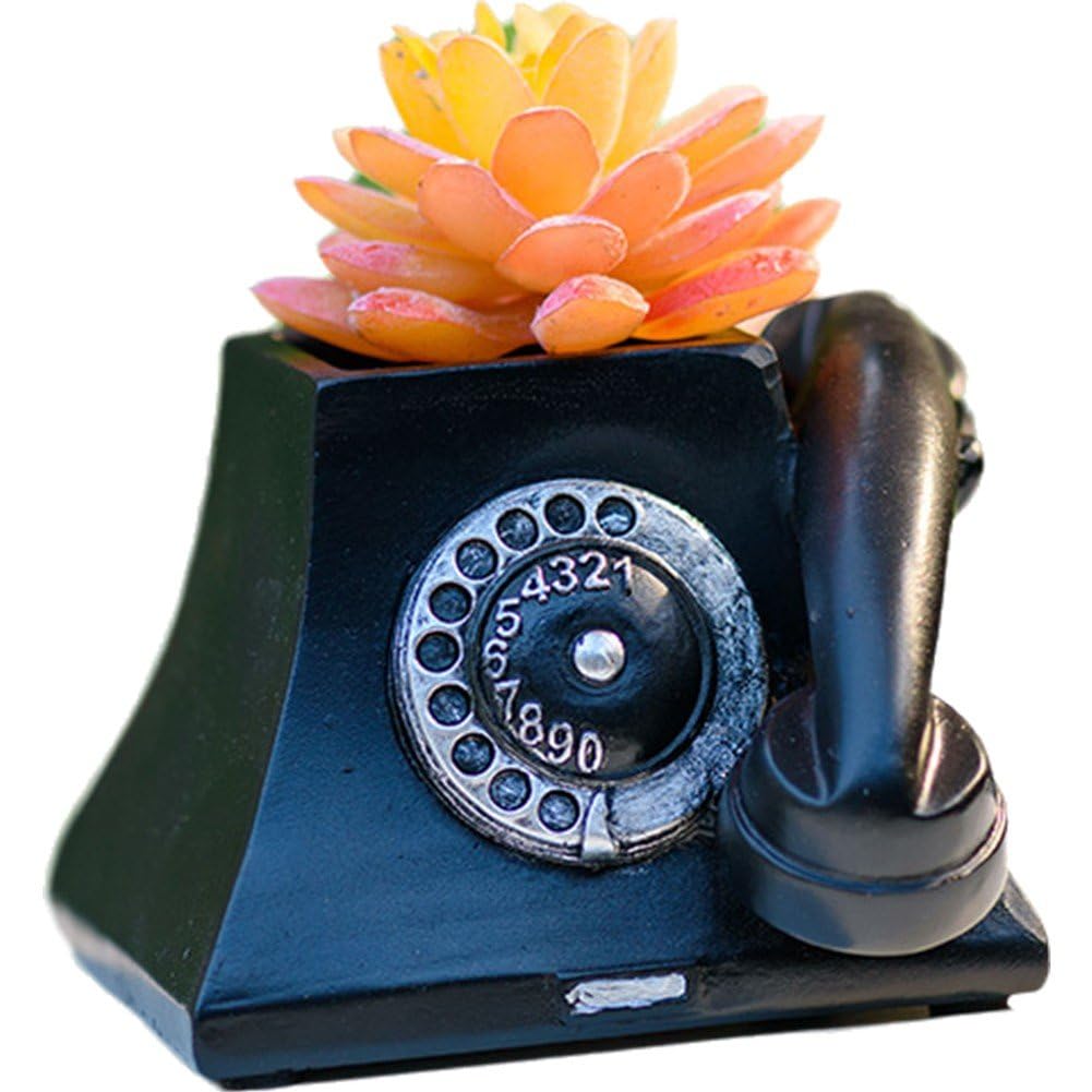 Plantes d'intérieur sublimées avec ce pot de fleurs rétro pour bureau et salon