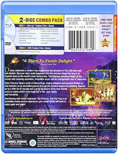 Princess & The Frog (Two-Disc Blu-ray/DVD Combo) image 4