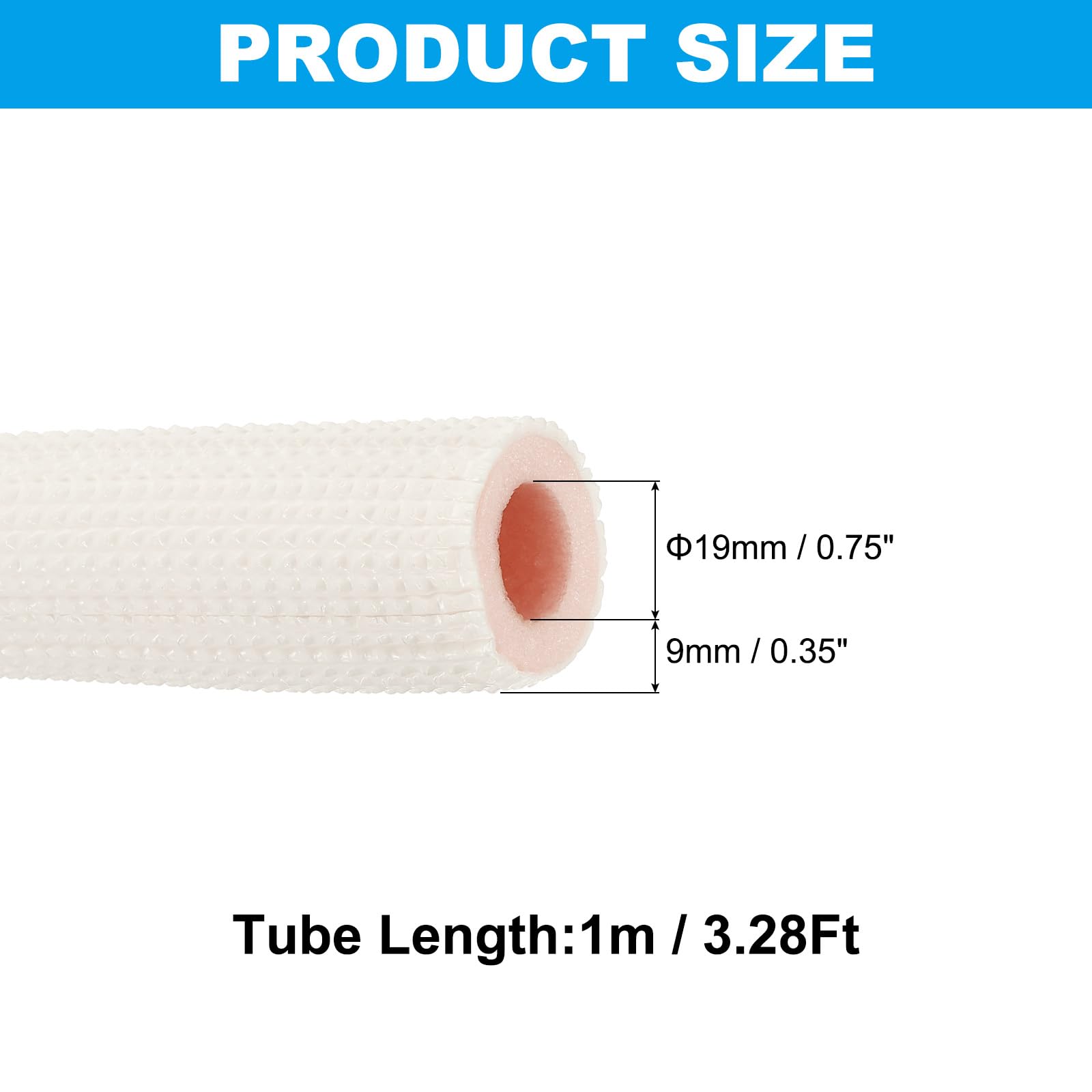 PATIKIL Pipe Insulation Foam Tube - Image 2