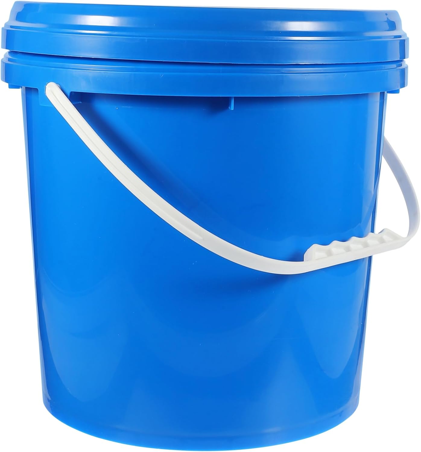 Paint Storage Bucket with Lid Hdpe Container for Engine Oil Coatings Paint and More Versatile Pigment Pail with Solid Handle