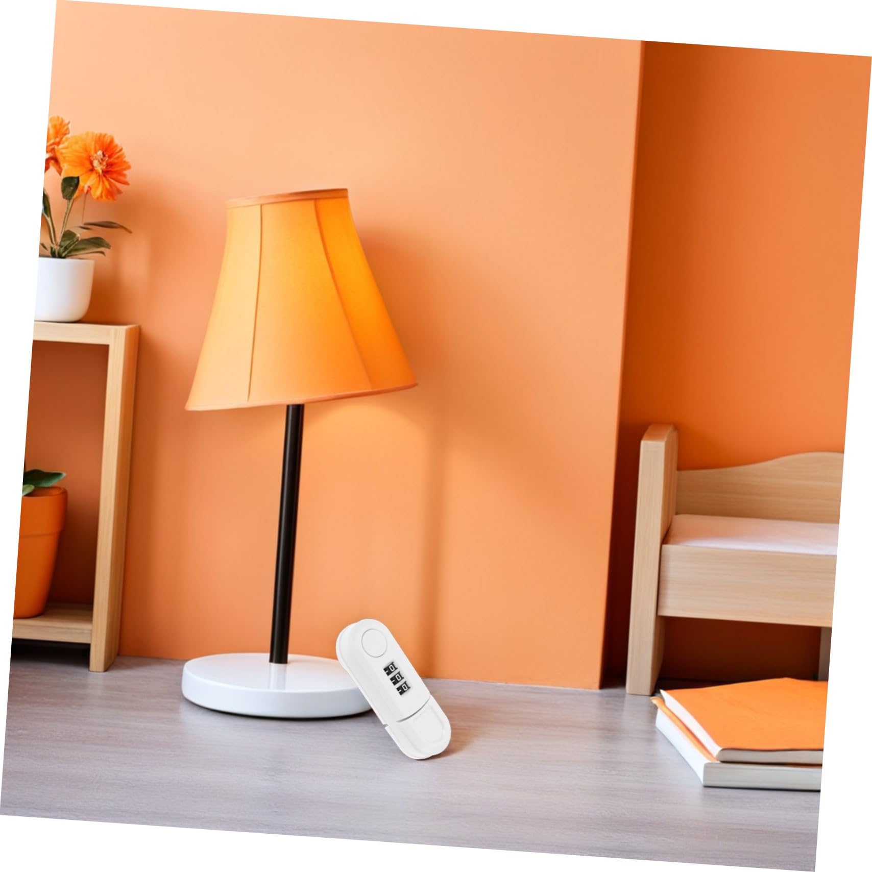 ERINGOGO 2 Cerraduras De Seguridad Para Refrigerador De Bebé A Prueba De Para Gabinetes De Pequeños Abs Color Blanco
