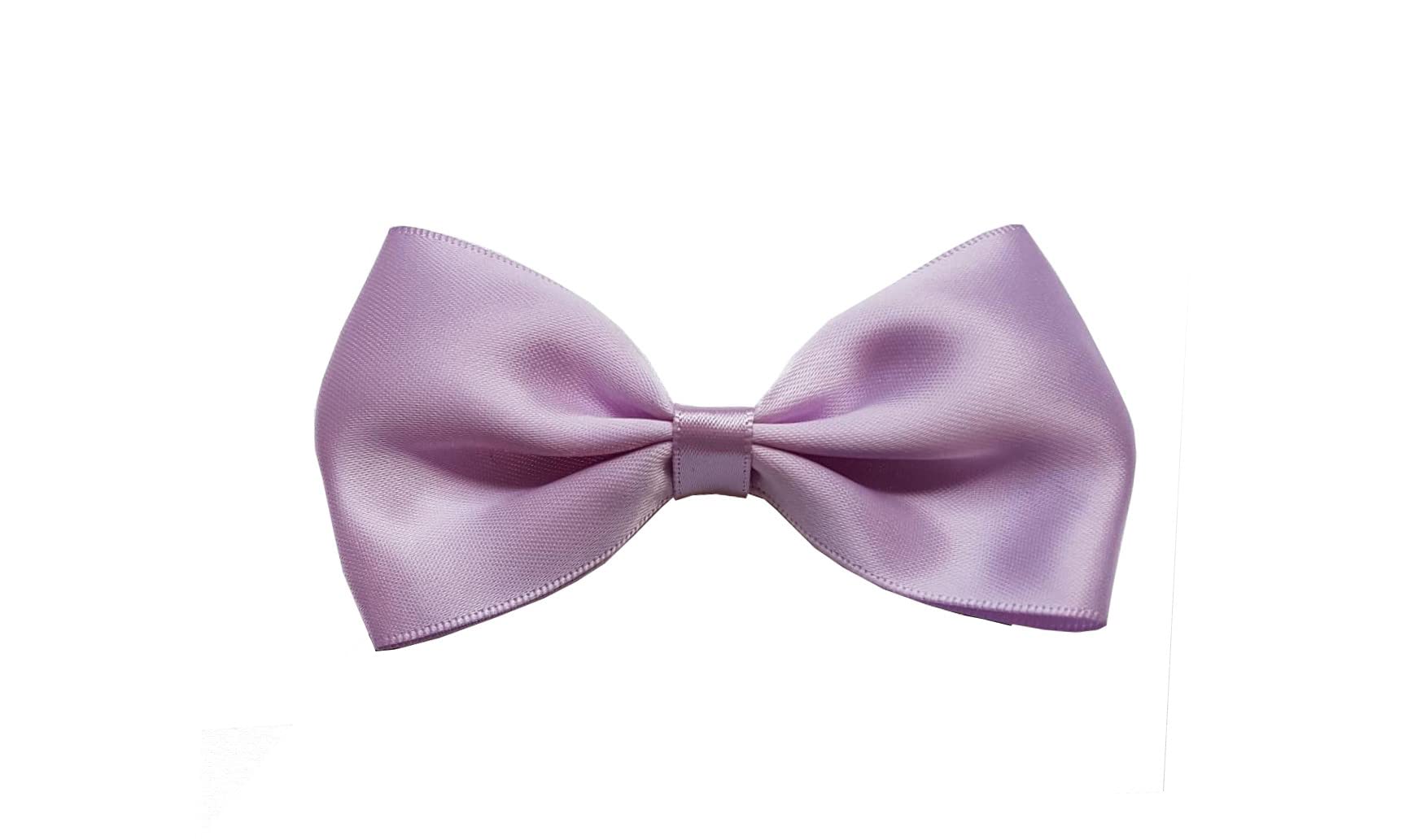 Bonnin Boys Lilac Kids Pre-Tied Satin Bow Tie – Adjustable Elastic Band | Formal Bowtie For Wedding, Party, Birthday, School Uniform & Special Occasions (Lilac)