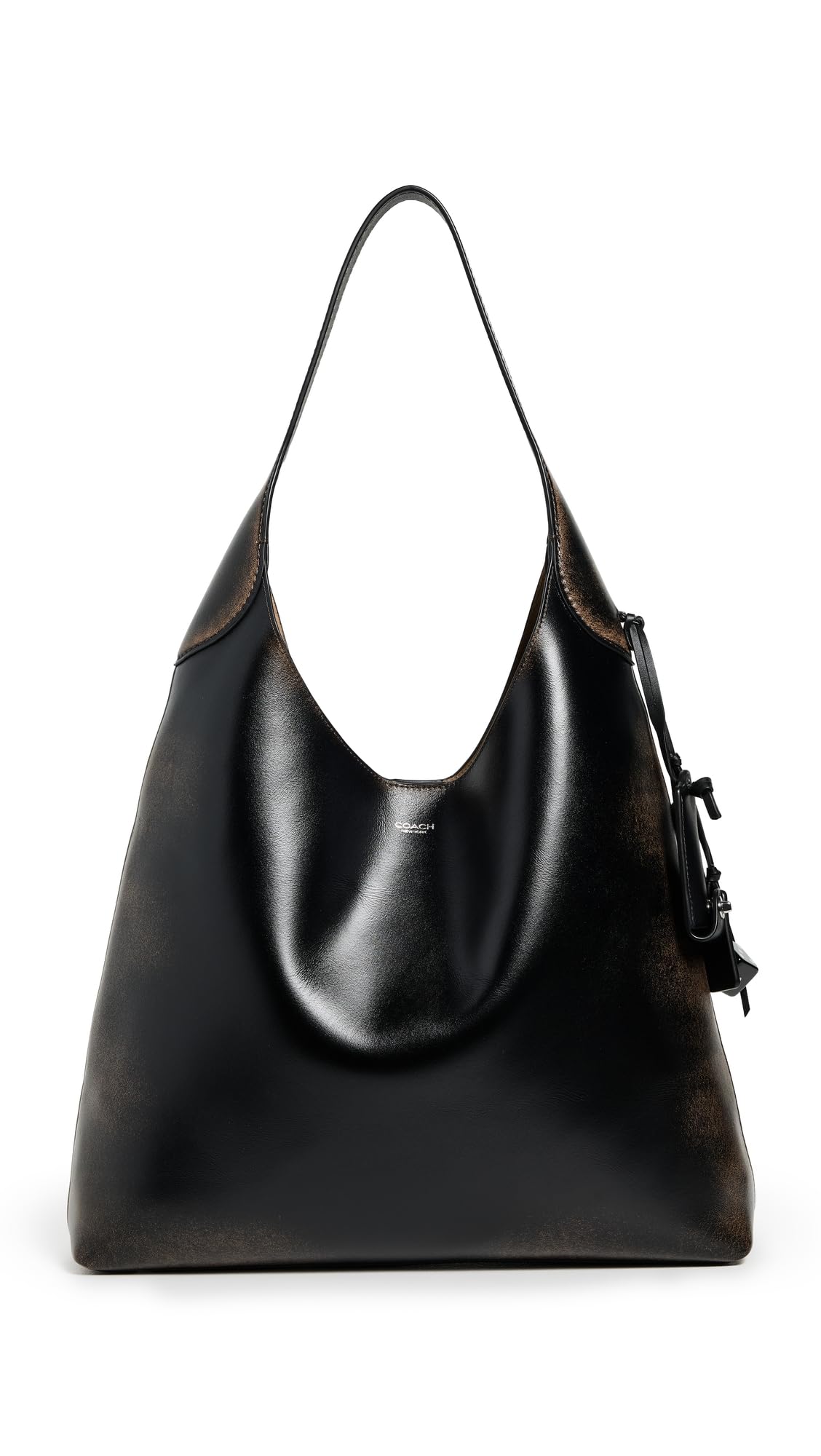 COACH Womens Suede Brooklyn Shoulder Bag 39