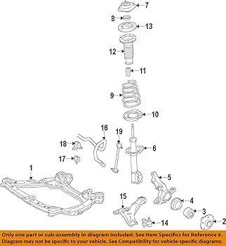 Amazon.com: TOYOTA 48609-06260 Suspension Strut Mount