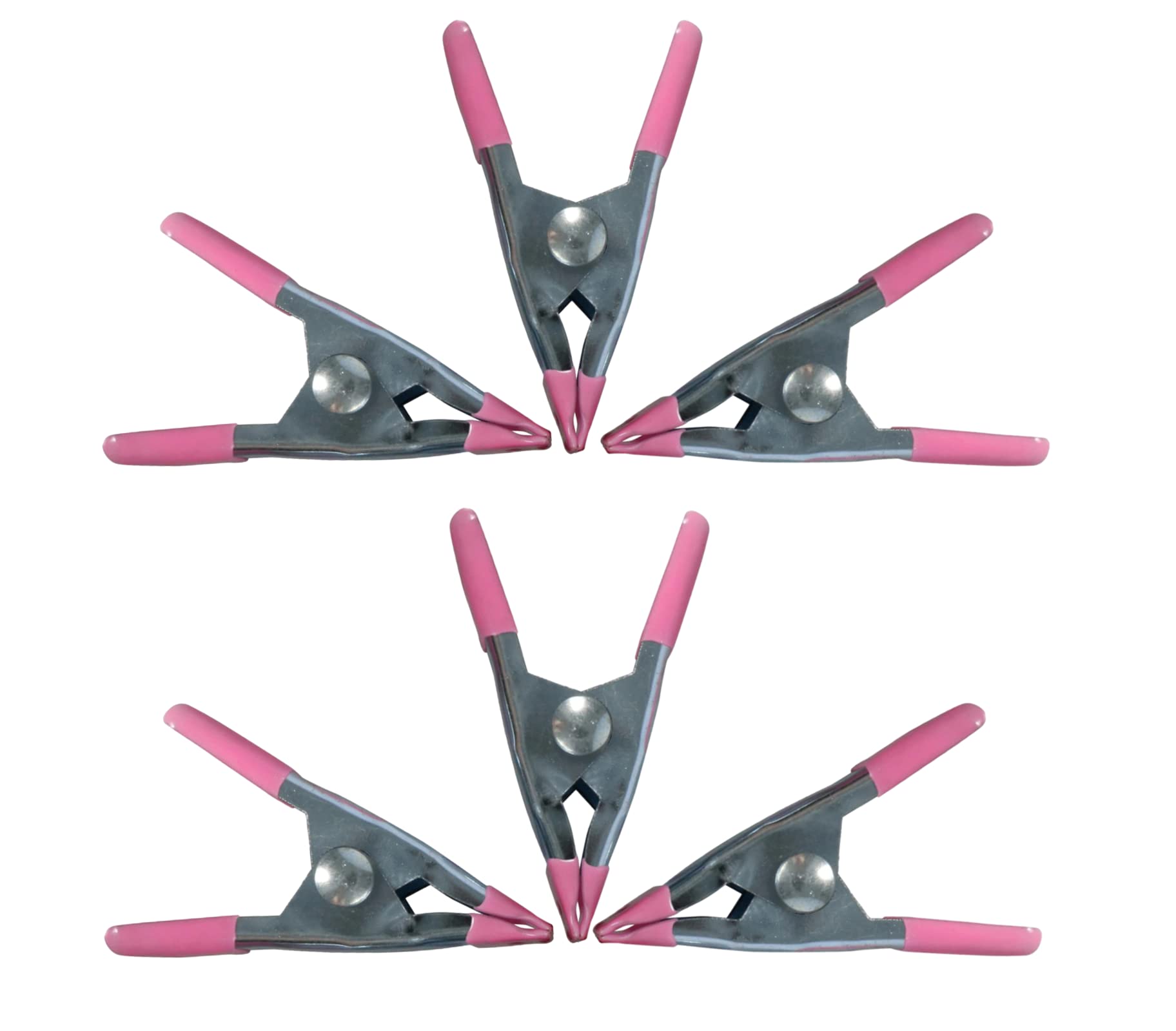 Craft Clamps - Heavy Duty Spring Clamps - 2 Sizes (2 inch & 4 Inch) - 8 Piece Set by Charmed By Dragons