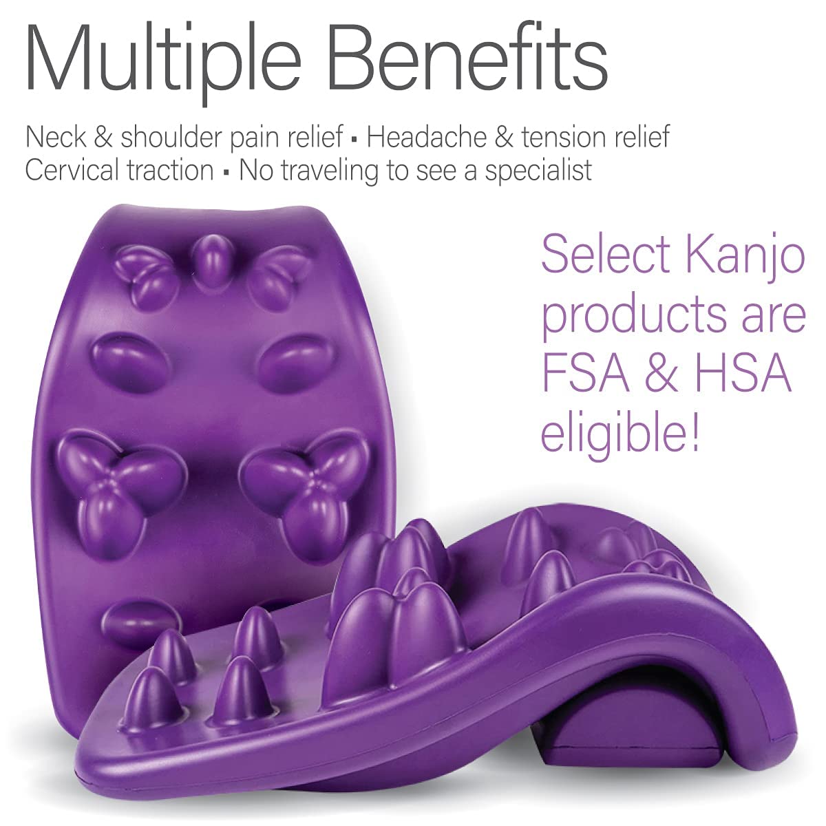Kanjo Flex Firm Acupressure Neck Pain Relief Cushion Adjustable