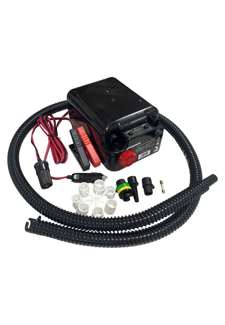 Scoprega Bravo GE 10-3 - Gonfiatore Pompa Elettrica 12v per Gommoni Sup Stand up Paddle Tender (New Version)