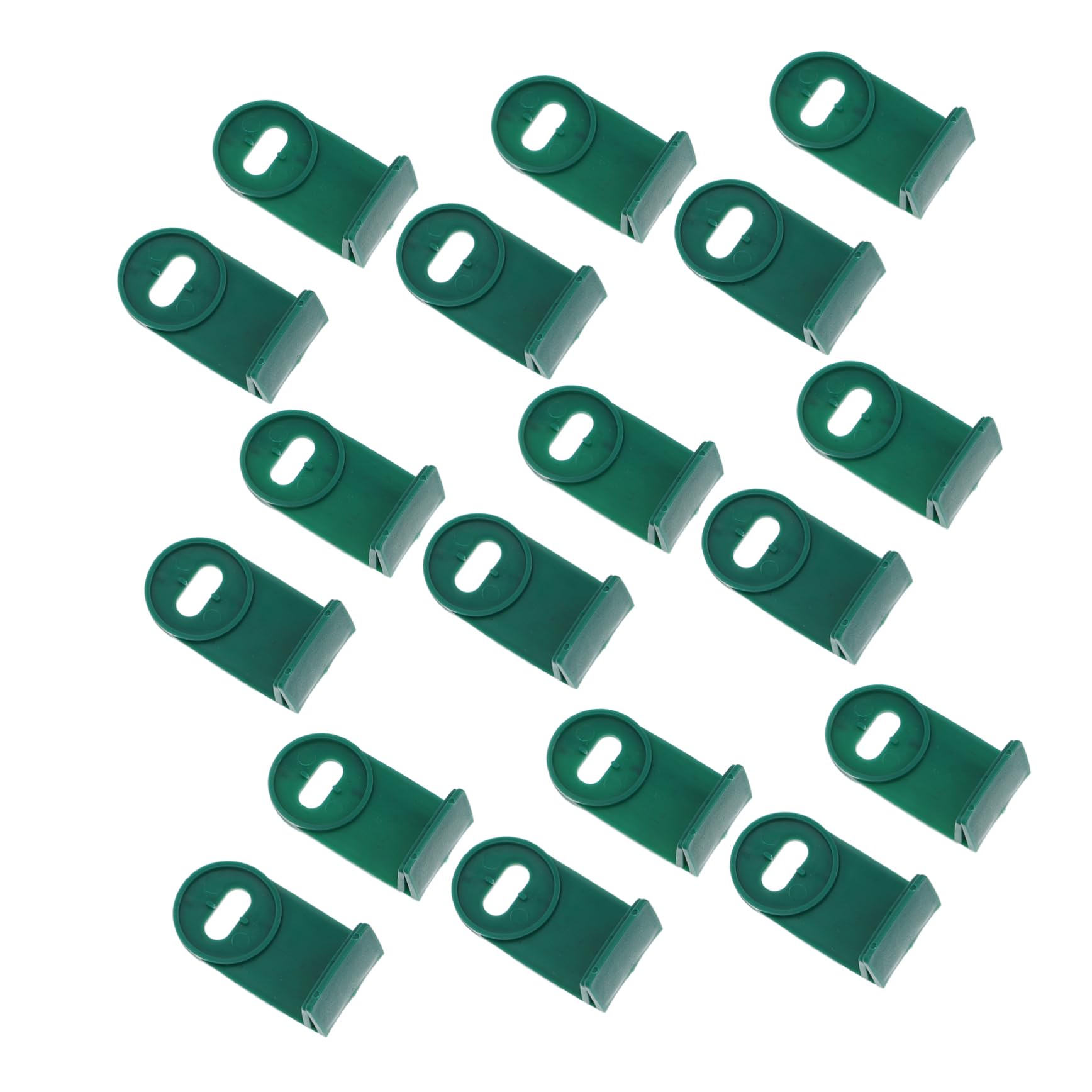 VICASKY 50Pcs Greenhouse Plant Clips Durable Aluminium Hangers for Hanging Flowers Pots Baskets Versatile Fixing Tools for Organizing Your Greenhouse