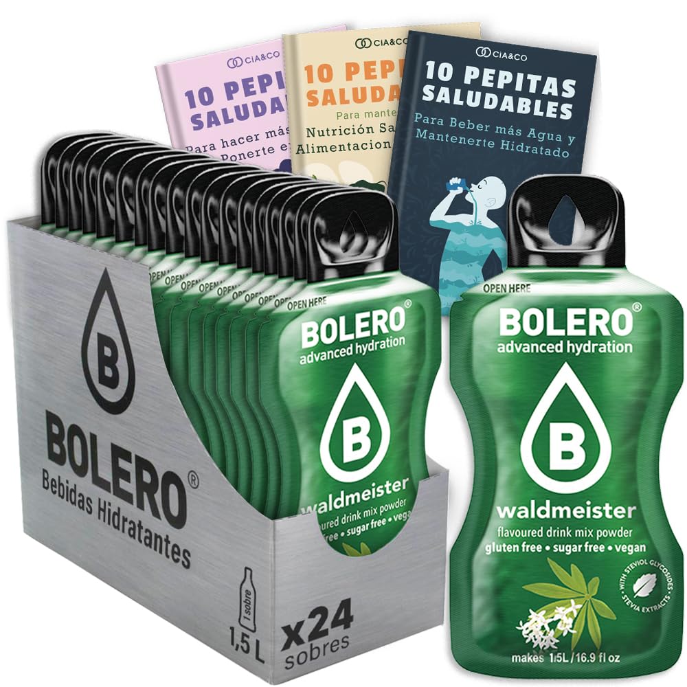 24 x Bebida Bolero COLA Hidratante Sin Azucar (24x9 grs) + 30 Pepitas Saludables para una vida más sana by Cia&Co — view 53
