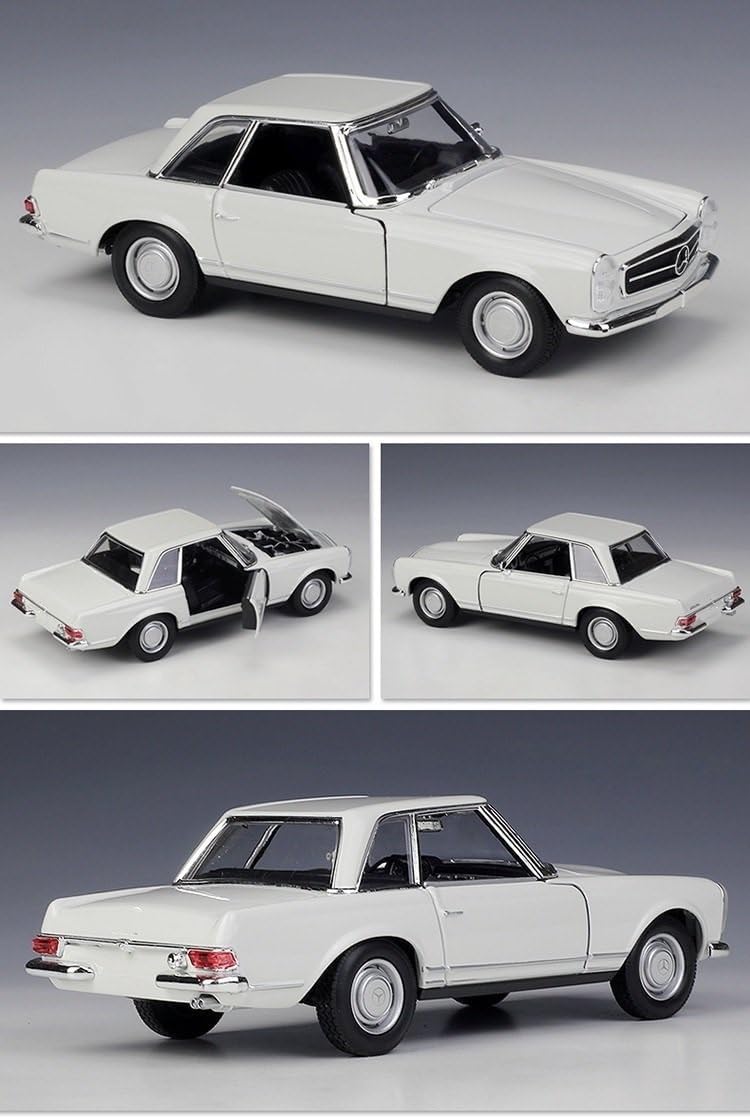 1:24 1963 230SL Simulation Alloy Car Model(300SL Silver)
