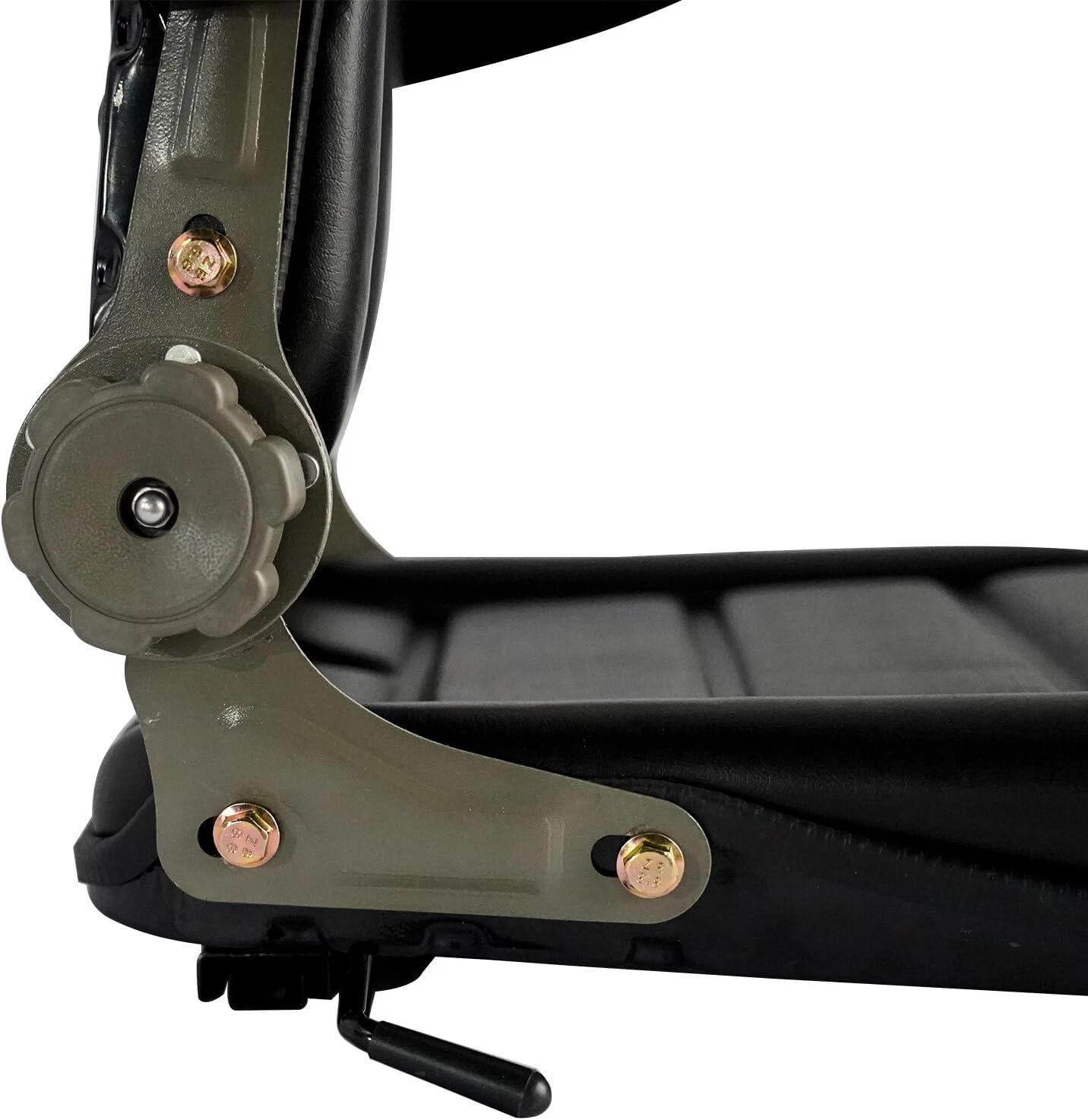 Universal Seat with Adjustable Backrest for Forklift Garden Tractor Lawn Mower