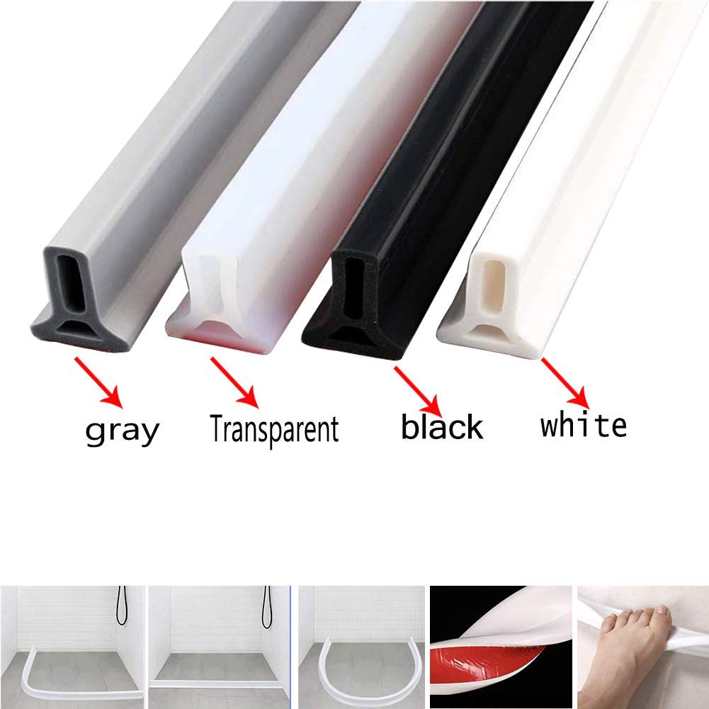 Buy 100CM Long Water Dam Barrier Partition Strips Bathroom Floor Seal