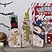Wood Snowman Tabletop Decoration Triple Snowman Decorative Folding Screen Wooden Christmas Signs Holiday Centerpiece Home Xmas Decor