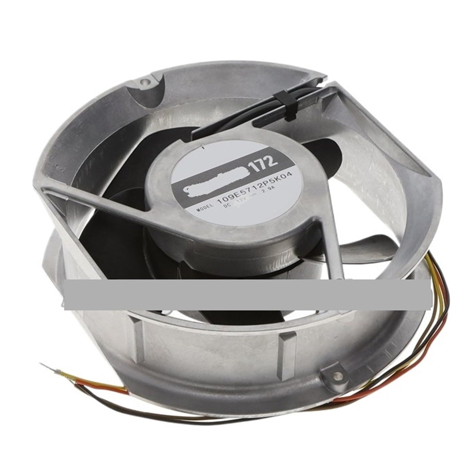 ZBWZXBDJ 109E5712P5K04 12VDC FAN 172X150X51mm 34.8W 4wire 4100RPM