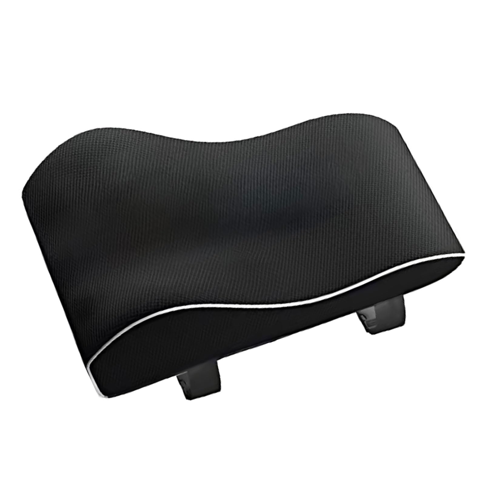 Jazuaiao Automotive Lumbar Pillow Memory Foam Breathable Fabric Back Rest for Long Drives and Desk Chairs Lumbar